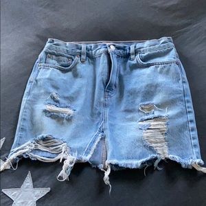 We The Free by Free People denim skirt